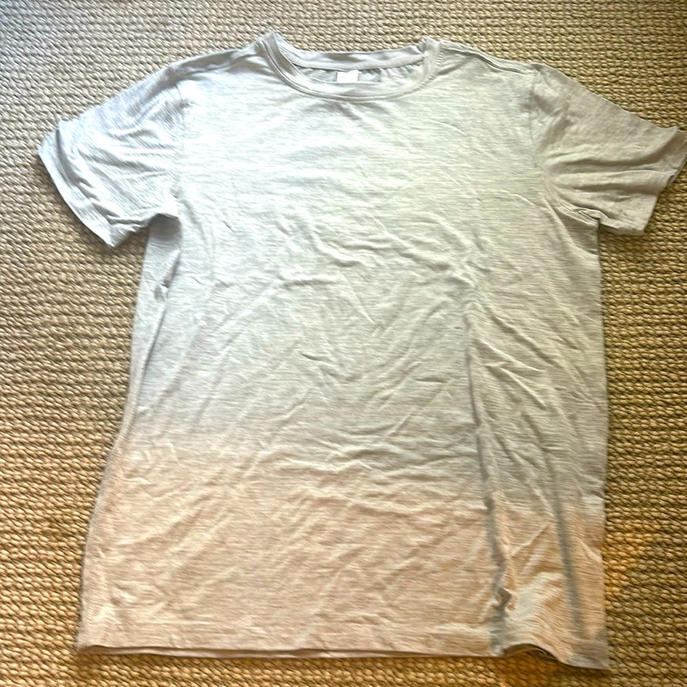 I am selling a very soft and comfy grey t-shirt!